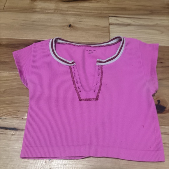 Urban Outfitters Tops - Urban Outfitters Women’s Pink Out from under crop top